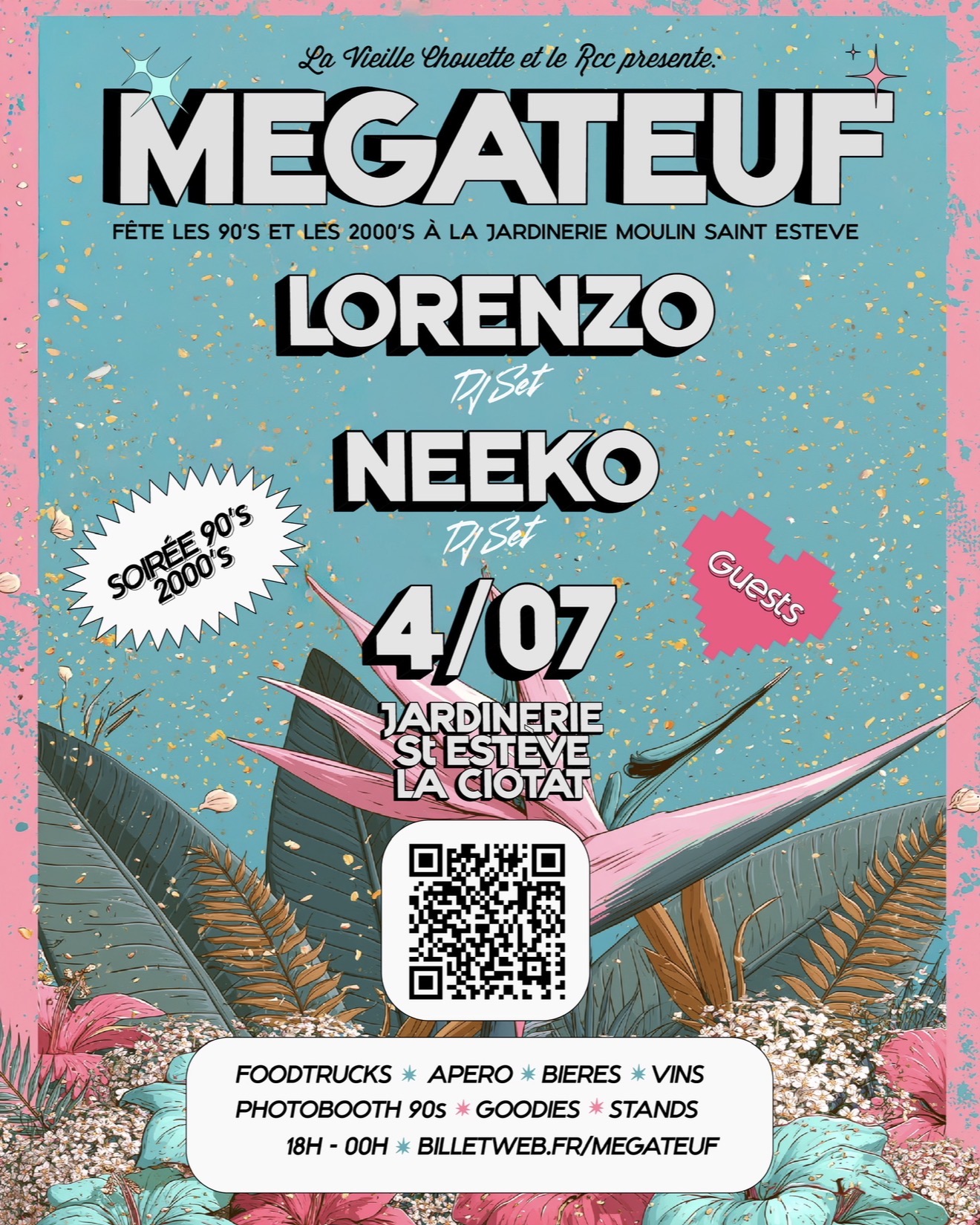 soirée 90 2000 La Ciotat